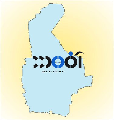 شیپ فایل محدوه سیاسی (مرز) استان سیستان و بلوچستان