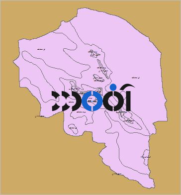 شیپ فایل طبقات اقلیمی استان کرمان