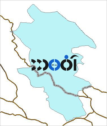 شیپ فایل راه های ارتباطی شهرستان کهگیلویه