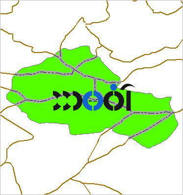 شیپ فایل راه های ارتباطی شهرستان آشتیان